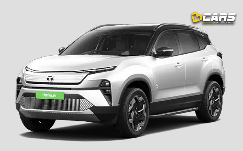 2025 tata harrier ev colour options variant wise